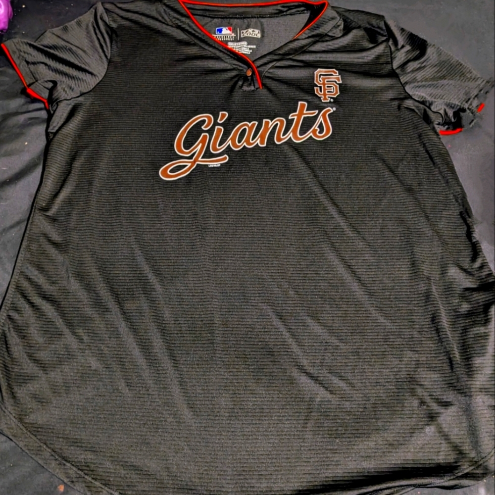 San Francisco Giants Women's Black Practice Jersey